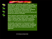 Tablet Screenshot of chrysalis-va.org